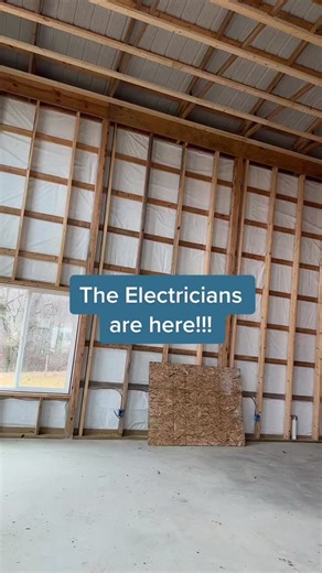 Barndominium Electrical Work Starts!
