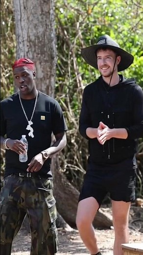 “Surviving 7 Days on a Deserted Island with a Famous Rapper! 🌴💀 | MrBeast Challenge”#mrbeast