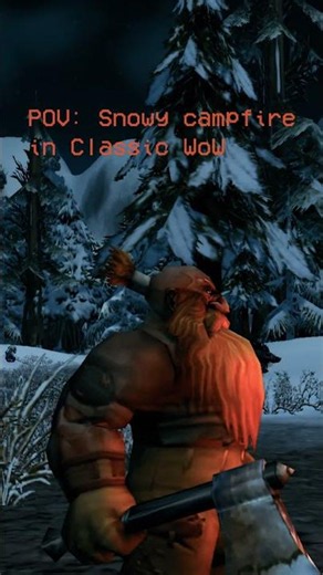 classic wow campfire vibes