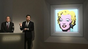 Andy Warhol painting breaks record at auction