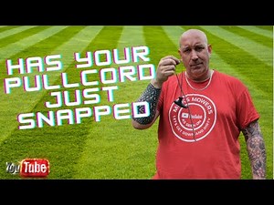 Pull Cord Just Broken Or Snapped - Watch This Video To Fix It Fast