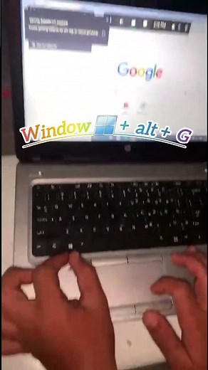 🎥 Windows 🪟 ALT + G Secret Screen Recording Shortcut | Record Instantly Like a Pro!#shortcutkeys #yt