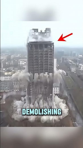 The Secret Way Of Demolishing Skyscrapers