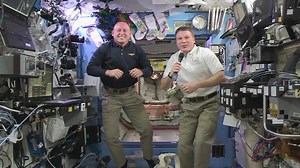 #HappyNewYear from the International Space Station! They did the math & will celebrate #NYE2015 a total of 16 different times. Watch: https://www.youtube.com/watch?v=VXvYcIbFVzs | NASA - National Aeronautics and Space Administration