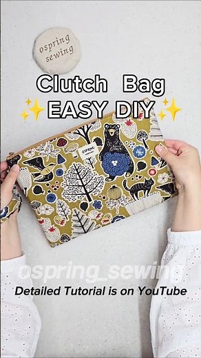 [DIY] Clutch Bag | Easy & Quick