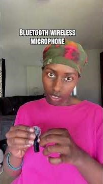 Wireless Lavalier Microphones - Mini Wireless Clip-on Microphones Recording, Live Streaming,Vlog