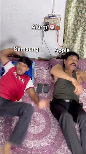 Samsung Vs Apple Alarm Test 🥲