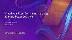 Creating Indices: Combining Variables to Make Better Decisions