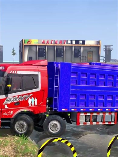 Spintires：MudRunner Truck mod Gameplay Ep473 #spintires #mudrunner #simulation #drivingskills