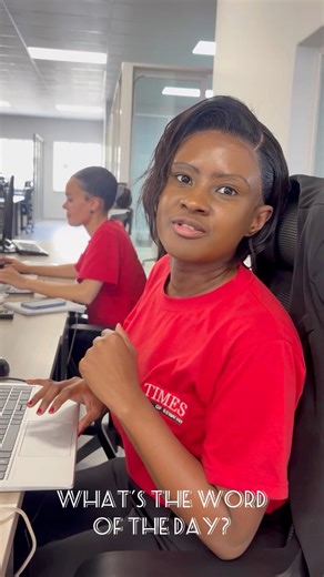 WORD OF THE DAY: What’s your word of the day? Ours is a mixture of motivation, inspiration and a few giggles. Someone even dropped: “Be the Aromat, because life without Aromat is boring.” Watch till the end for the laugh you didn’t know you needed. This is your sign to make this day count! Have a great one! Share your word of the day with us and motivate others or make them laugh even. #wordoftheday | Times of Eswatini