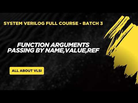 Mastering Functions in SystemVerilog | Automatic, Static & Ref Arguments (With Examples)