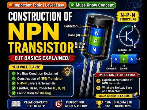 Biasing of Transistor | Working & Current Flow | Level: Easy | Must-Know
