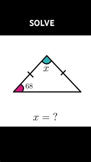 Genius solution only #maths #maths #mathpuzzle #brainteaser #canyousolvethis