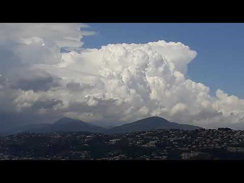 Ligne Nuage d'orage, gros cumulonimbus Météo