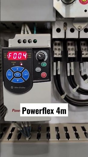 How to reset Powerflex 4m Drive by Allen Bradley #chicago #drives #drive faulted #reset #motor #4m