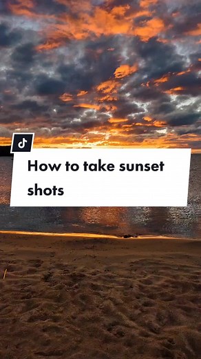 How to shoot sunsets in 5 easy steps #photography #learnontiktok #howto #sunset