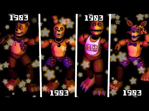 ALL TYPES OF SPRINGLOCK ANIMATRONICS Fanmade Timeline V1