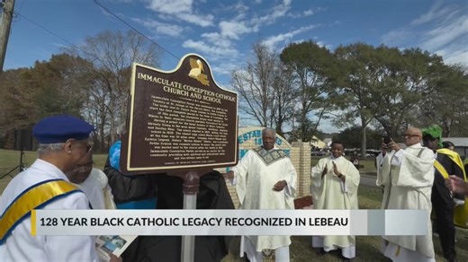 Immaculate Conception Church unveils historic marker