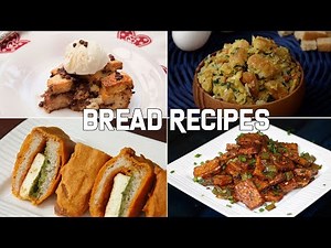 4 Easy Snacks Using Bread | Easy Bread Recipes