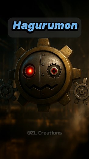 ZL Creations on Instagram: "From Floating Gear to Cybernetic Giant! Hagurumon’s Evolution 🔥 #Digimon #Hagurumon #Guardromon #Andromon #HiAndromon"