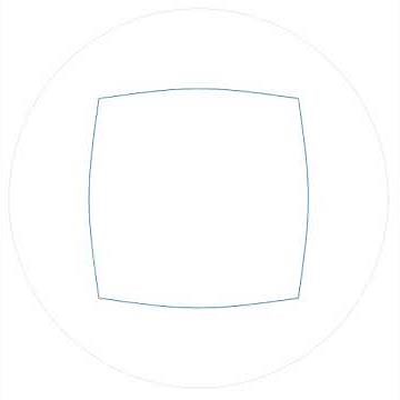 Homotopy from a square to a circle
