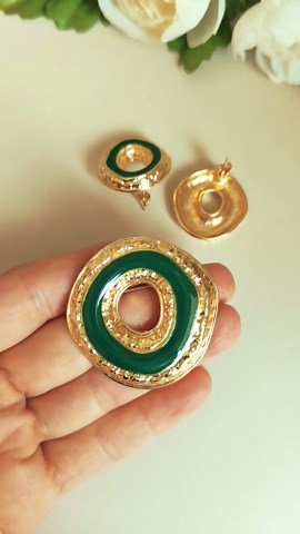 Brooch and Earrings Set - Infinity Symbol, Chic and Artistic Jewelry, Gift for Women, Wedding, Party or Evening - Etsy