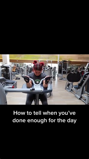 Effective Workouts: Knowing When to Stop