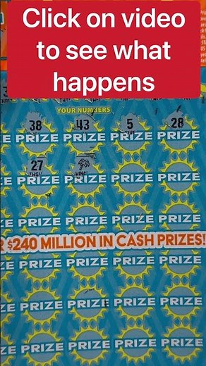 1st WIN/CLAIMER #lottery #calottery #californiascratchers #scratchers