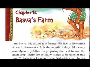 Class 4th EVS Basva's farm chapter 14 full explanation हिंदी में