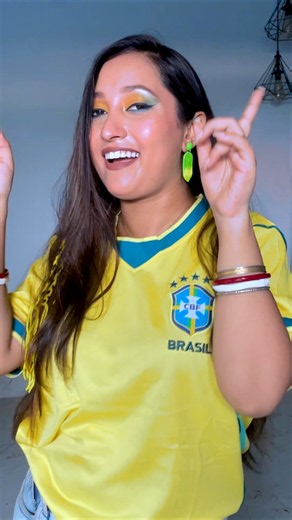 Brazil Trending Song | Love From India 🇧🇷🇮🇳❤️❤️ #brazilsong #fifaworldcup2026 #neymar #makeuplook