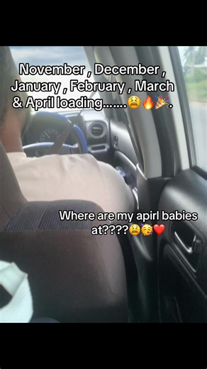 Where are my April babies at? — Birthday months callout