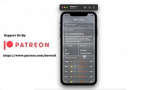 SwiftUI 3.0 - iOS 15 Weather App UI - Scrolling Effect