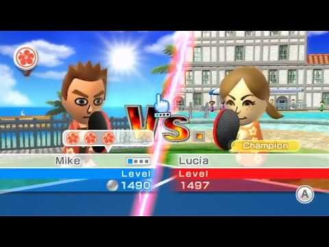 Wii Sports Resort - Table Tennis Match