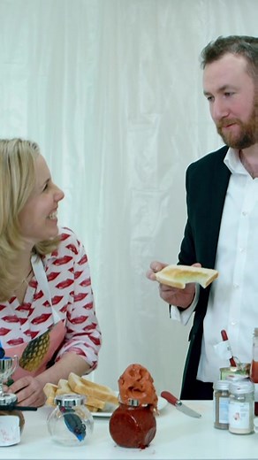 Taskmaster Sally Phillips: The Jelly Throwing Challenge