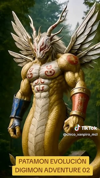 Evolución de Patamon en Digimon Adventure 02