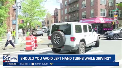 Should you avoid left-hand turns while driving?