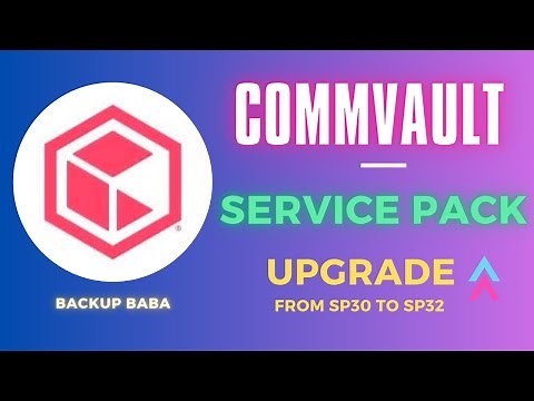 Commvault Service Pack Upgrade || How to Upgrade Service Pack of Commvault ||SP30 To SP32 (Method-1)