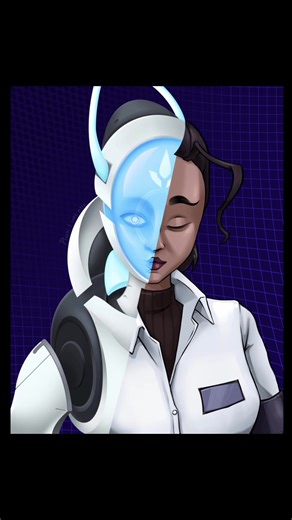 Drawing Overwatch Character Echo: Speedpaint & Lore