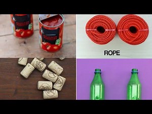 10 easy DIY ideas made from items in your recycling bin