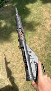 Canadian WW2 mk2 Sten sub machine gun made by long branch in 1943. Deactivated. World War Two 9MM