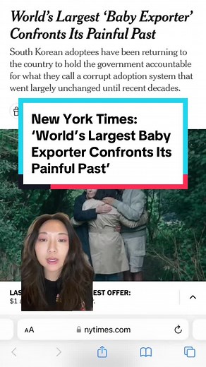 South Korean Adoption: Uncovering a Painful History