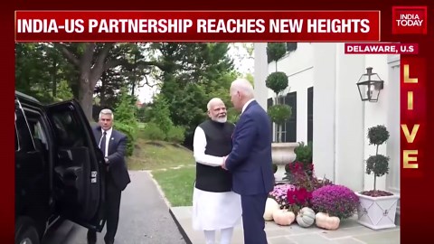 Watch: Biden welcomes PM Modi with a hug in Delaware ahead of bilateral talks