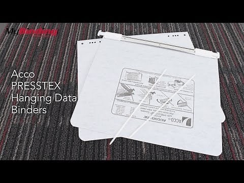 Acco PRESSTEX Hanging Data Binders