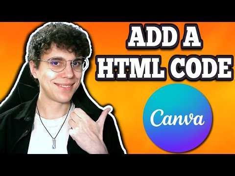 How To Add HTML Code To Canva Website (2026)