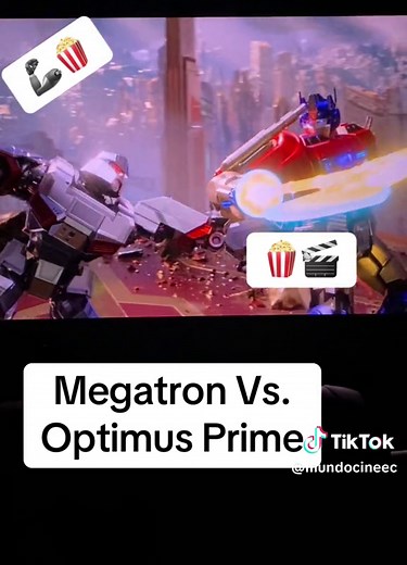 Epic Battle: Megatron vs Optimus Prime in Transformers One