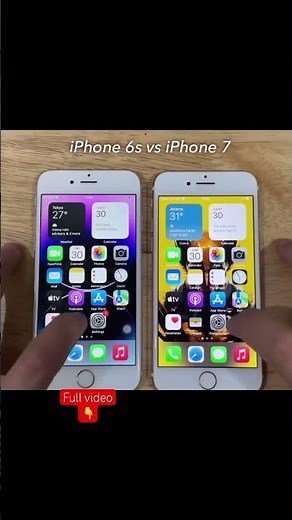 iPhone 6s vs iPhone 7