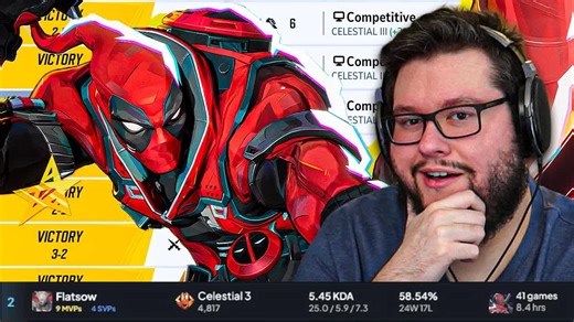 【中英双语/flats】我是如何意外成为Marvel Rivals第二强坦克死侍的