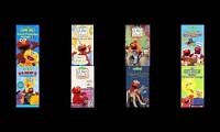 Mix of 8 videos from youtube : Sesame Street & Elmo’s World Collection (1999-2001 VHS)