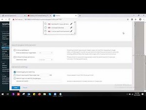 how to configure url filtering polcy web in sophos xg firewall