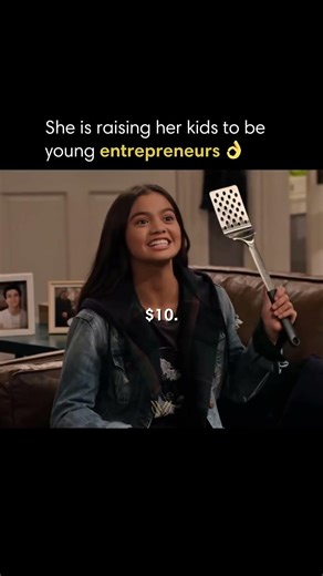 She is raising her kids to be young entrepreneurs